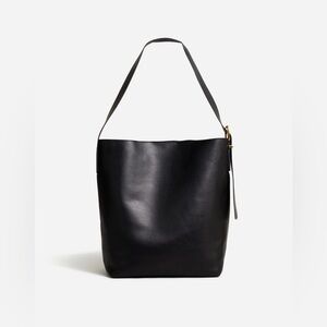 Madewell Black Leather Tote Bag NWOT